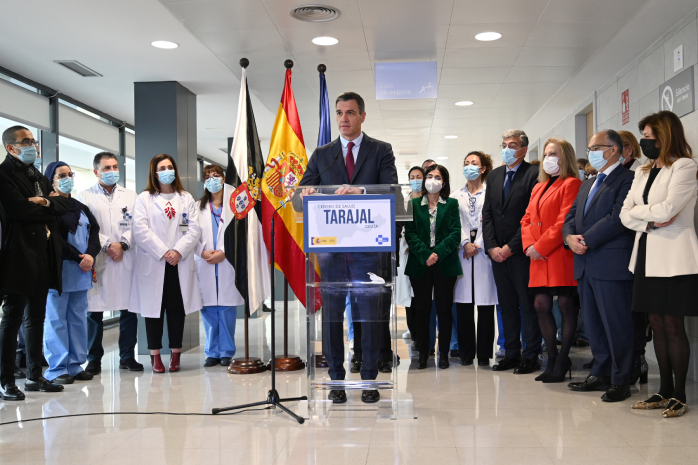 presidente, Gobierno, Pedro, Sánchez, centro, salud, Tarajal, Ceuta