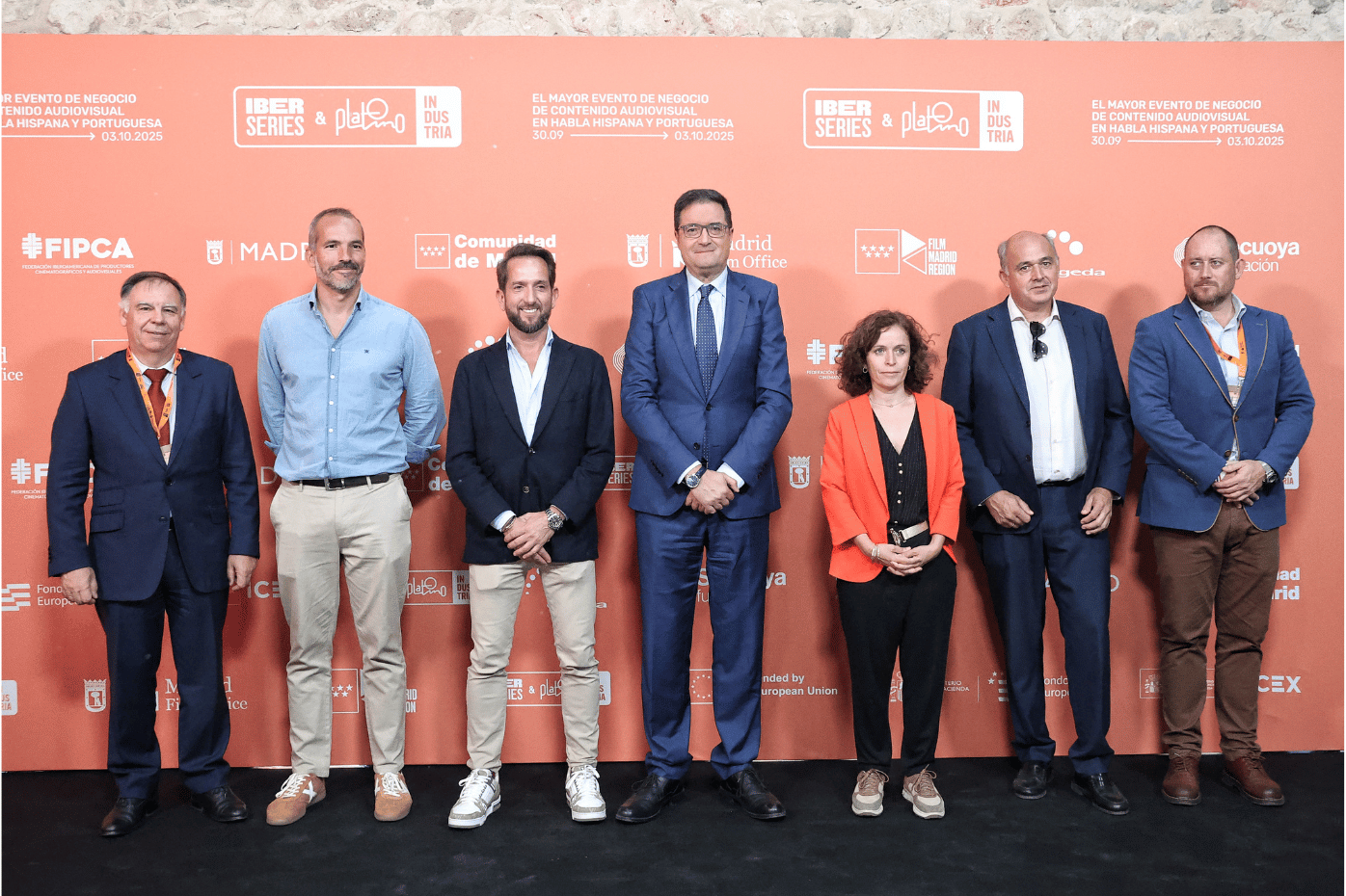 Oscar López en la 5ª edición de Iberseries & Platino Industria.
