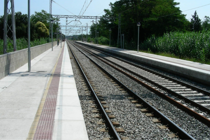 Estación de Bordils en Girona