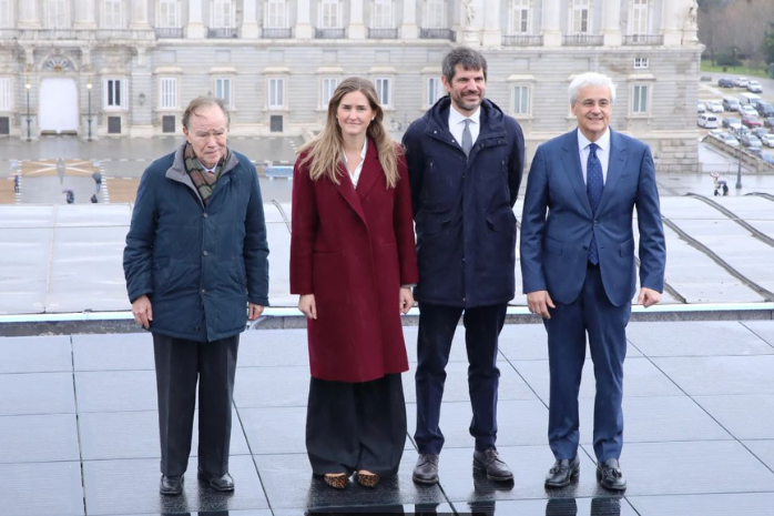 Sara Aagesen inauguró la nueva cubierta solar del Teatro Real