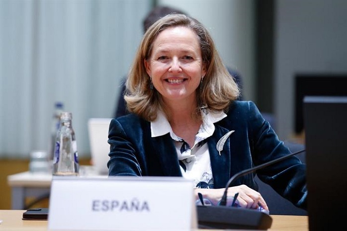 La ministra de Asuntos Económicos y Transformación Digital, Nadia Calviño