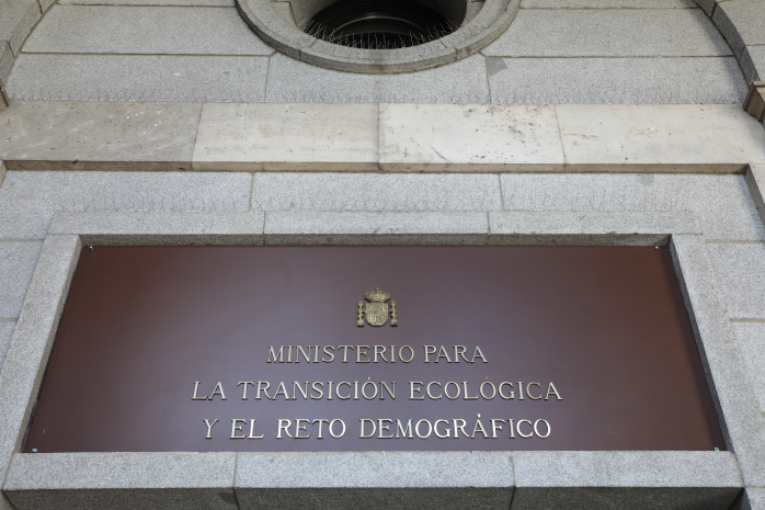 fachada del Ministerio para la Transición Ecológica y el Reto Demográfico 