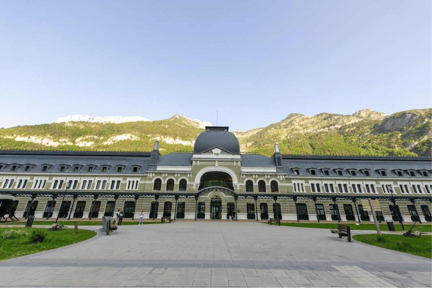 Estación de tren de Canfranc.