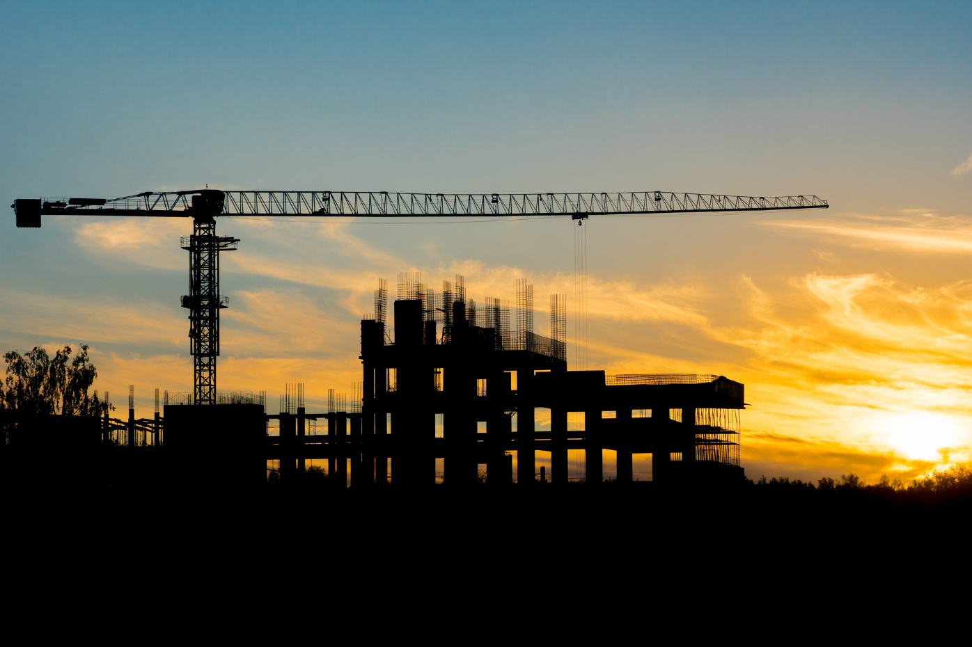 Un edifico en obras