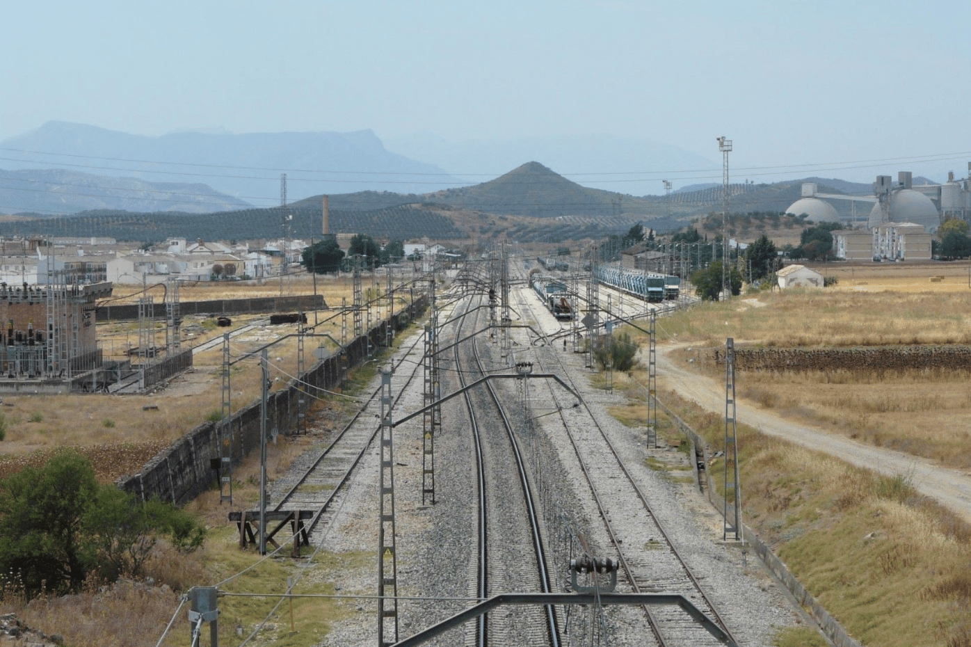 Apeadero de tren.