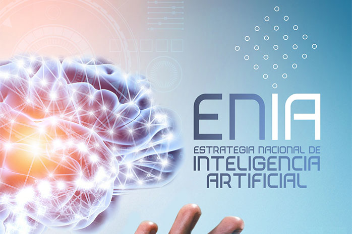 Logo de ENIA (Estrategia Nacional de Inteligencia Artificial)