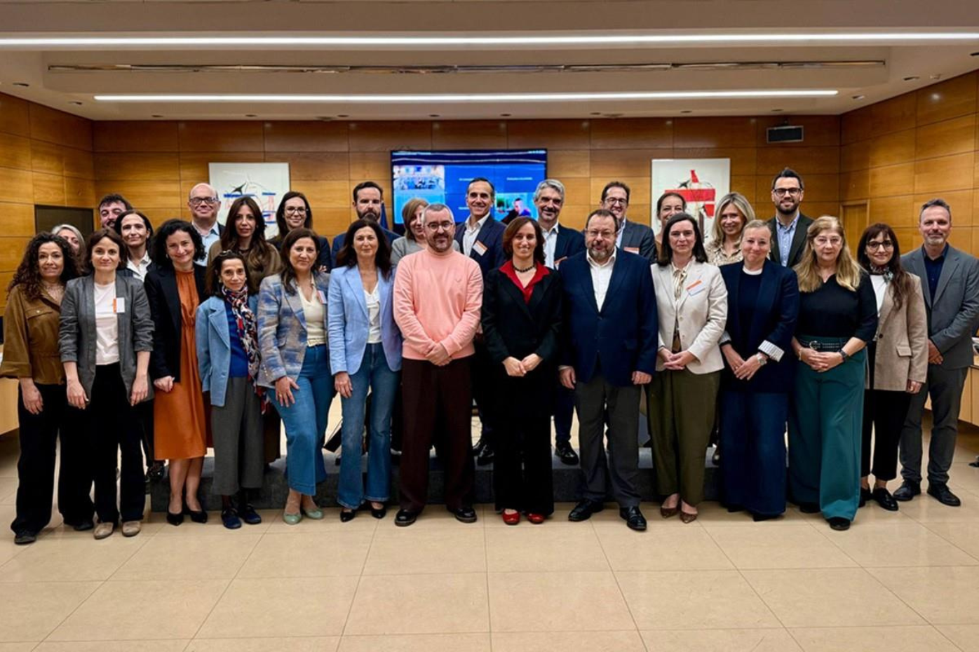 foto de familia del acto