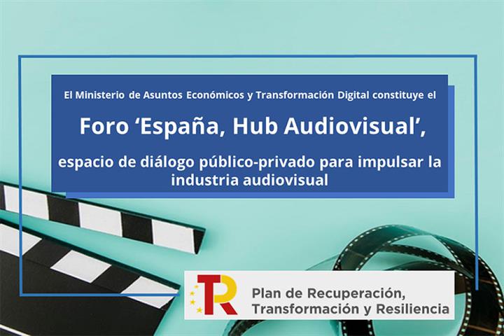 Constitución del Foro 'España, Hub Audiovisual'
