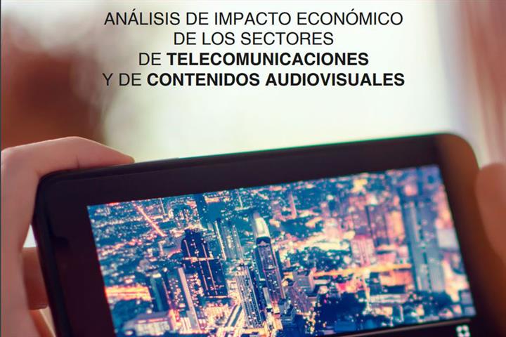 Análisis de impacto económico de los sectores de telecomunicación y audiovisual