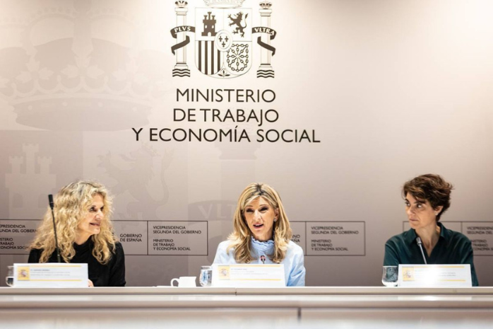 La vicepresidenta segunda y ministra de Trabajo y Economía Social, Yolanda Díaz,