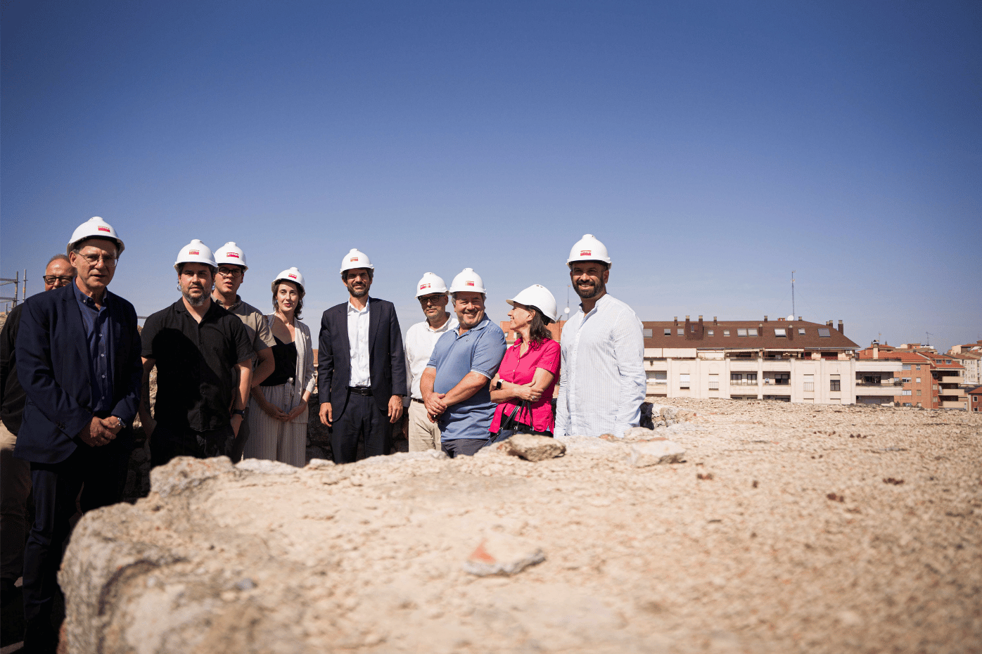 Urtasun visita la muralla de Zamora.