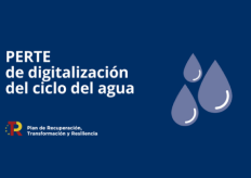 cartela, perte, digitalización, ciclo, agua