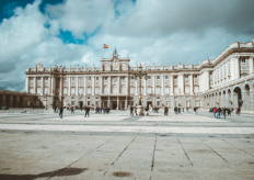 vista del palacio Real en Madrid