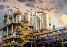 una planta industrial