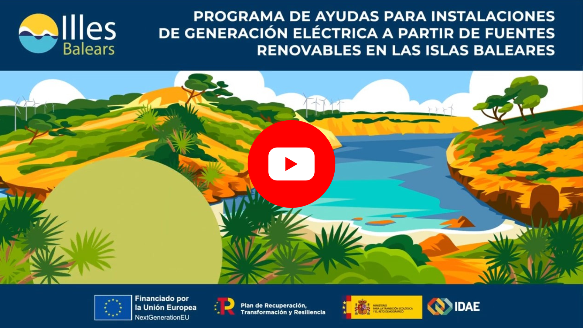 Ayudas para instalaciones de generación renovable y almacenamiento en Baleares
