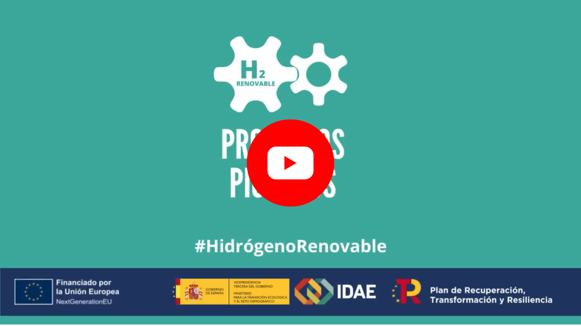 Proyectos Pioneros de hidrógeno renovable