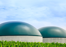 Unas instalaciones de biogás