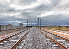 vías de tren