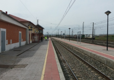 estación de Grisén, en Zaragoza