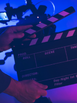 una claqueta de cine