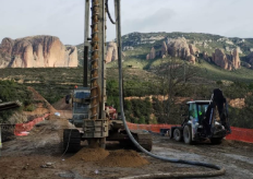 obras en la línea férrea
