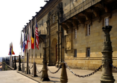 fachada parador de Santiago