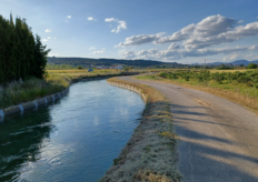 canal de riego en Lleida