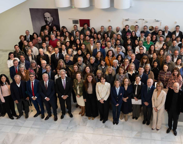 foto de familia de la inauguración del CNC