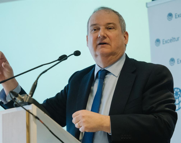 El ministro de Industria y Turismo, Jordi Hereu, interviene en el foro Solytur.