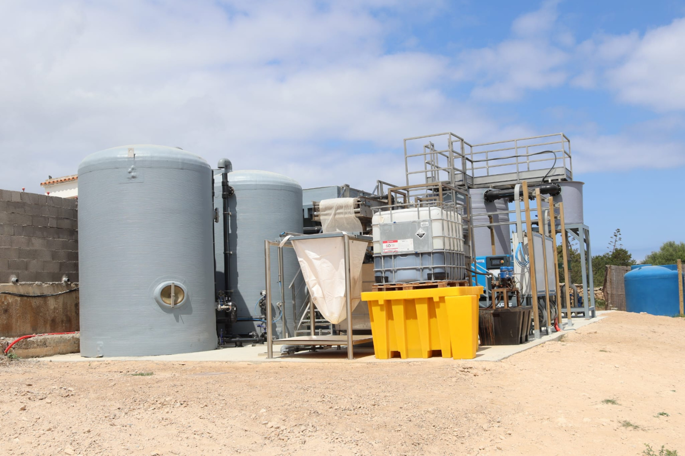 Imagen Agricultura finaliza obras por valor de 1,28 millones de euros para regar cultivos con aguas regeneradas en Formentera
