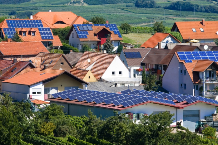 Población con instalación de placas solares fotovoltaicas