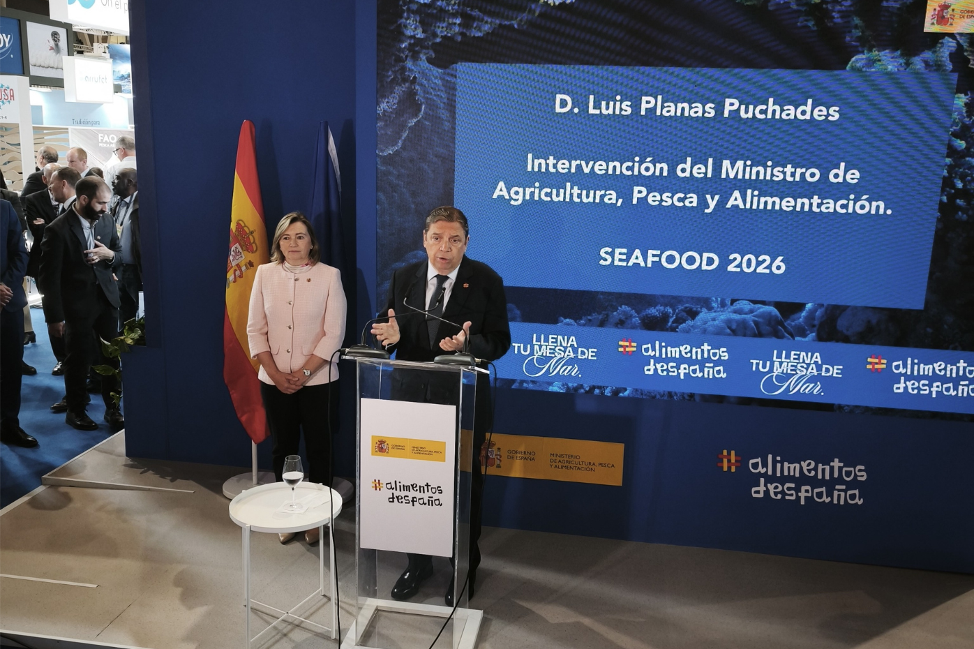 El ministro de Agricultura, Pesca y Alimentación, Luis Planas