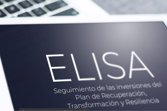 tablet con la la palabra ELISA en su pantalla