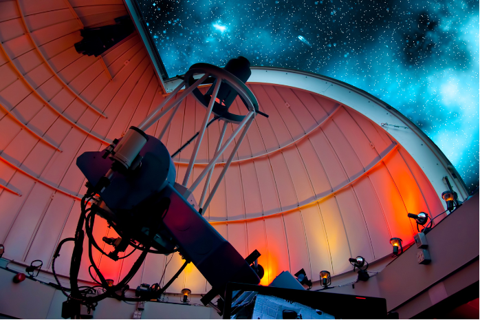 un observatorio astronómico