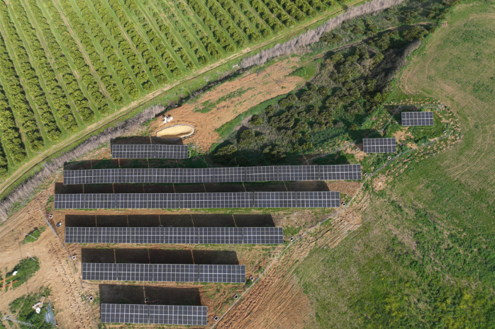 plantas fotovoltaicas en la Comunidad de Regantes del Bajo Guadalquivir (Sevilla) 