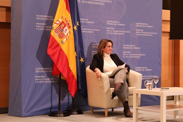 La vicepresidenta tercera, Teresa Ribera