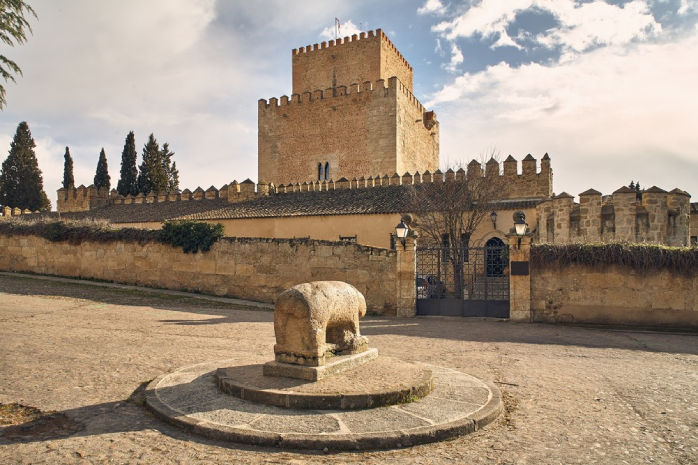 Exterior del Parador de Ciudad Rodrigo, en Salamanca