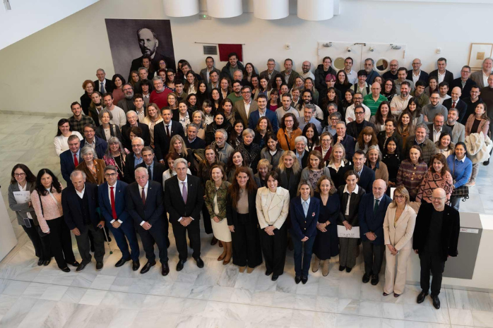 foto de familia de la inauguración del CNC