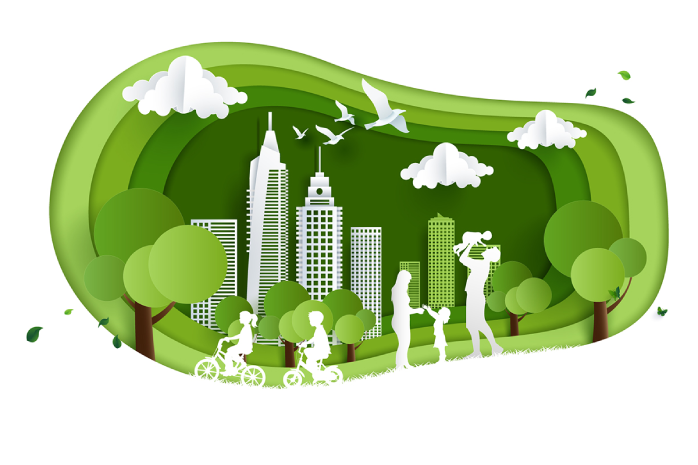 Idealización de una ciudad verde