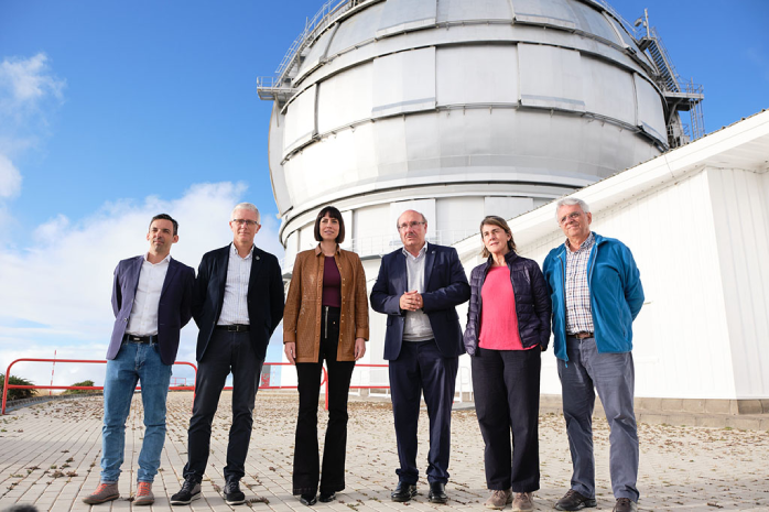 La ministra de Ciencia e Innovación, Diana Morant, visita el Instituto de Astrofísica de Canarias (IAC)
