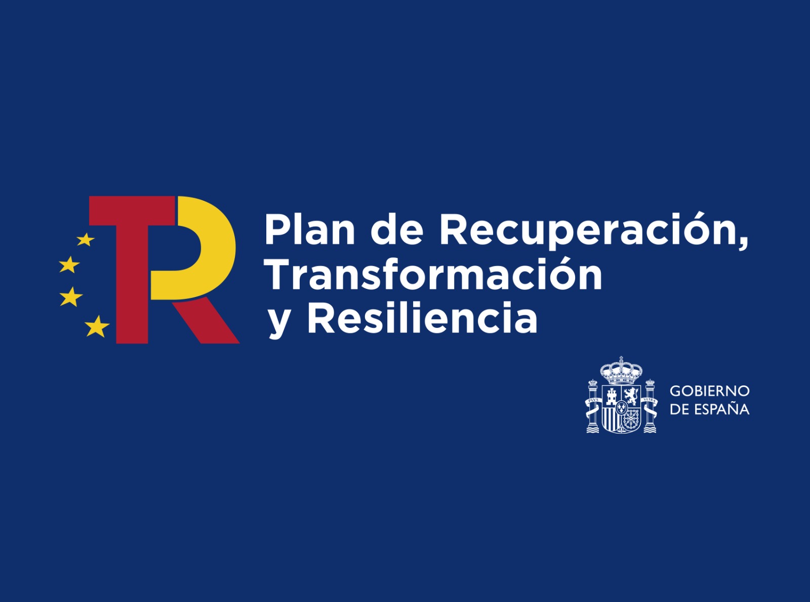 Logo Plan de Recuperación, Transformación y Resiliencia.