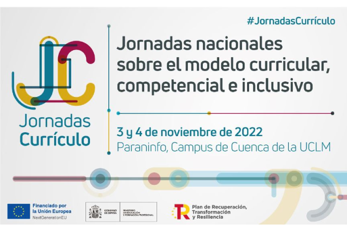 Cartela de las jornadas nacionales sobre el modelo curricular, competencial e inclusivo