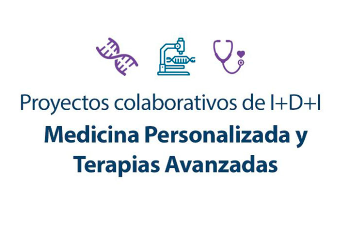 Cartela de proyectos colaborativos de I+D+I, medicina personalizada y terapias avanzadas