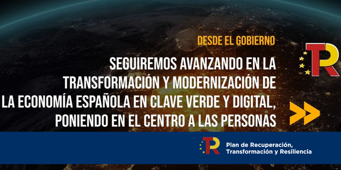 Cartela del Ministerio de Economía sobre digitalización