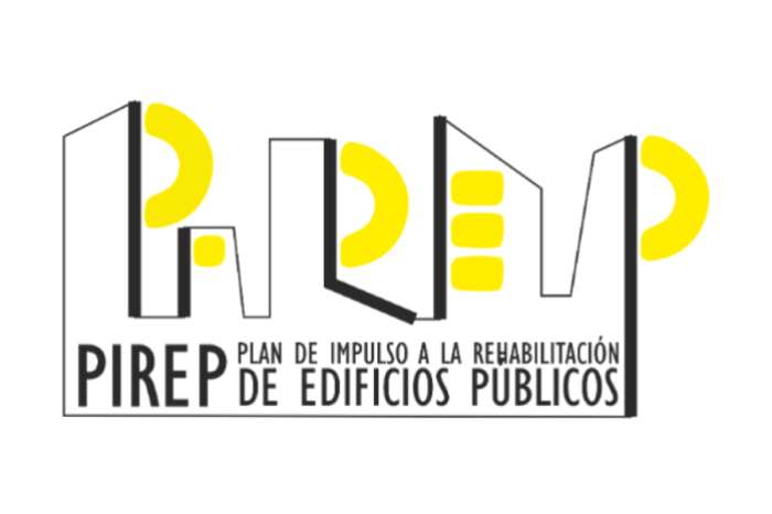 Logo plan de impulso a la rehabilitación de edificios públicos.