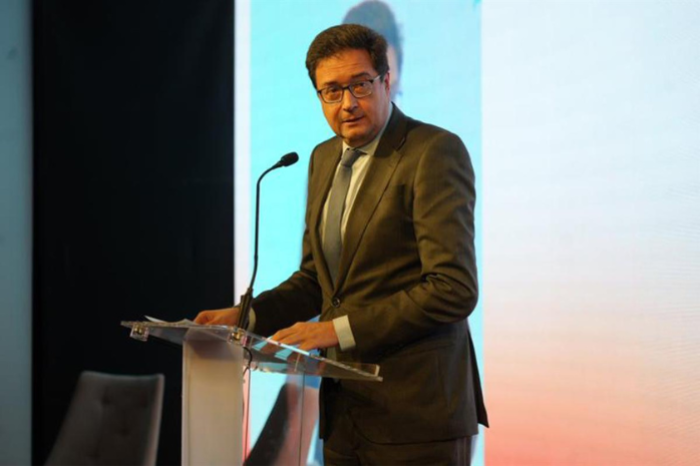 El ministro para la Transformación Digital y de la Función Pública, Oscar López, comparece en la clausura del XII Foro Somos Litera.