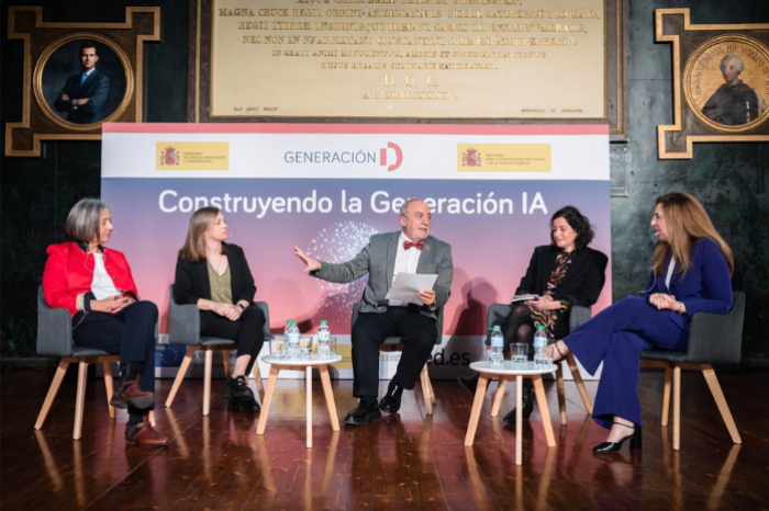 Acto de presentaci&oacute;n de la iniciativa construyendo la Generaci&oacute;n IA.