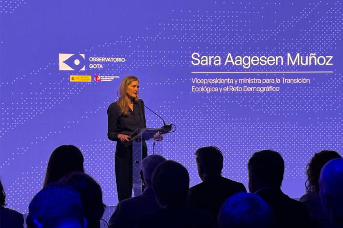 La vicepresidenta del Gobierno y ministra para la Transición Ecológica y el Reto Demográfico, Sara Aagesen