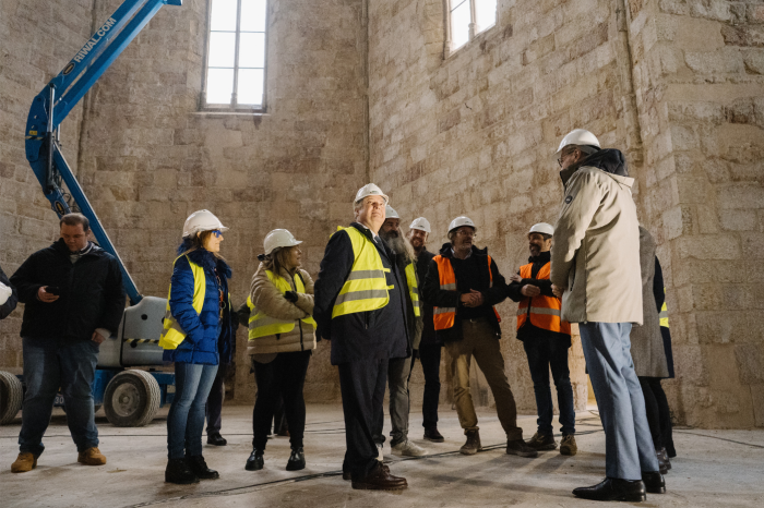 El ministro de Industria y Turismo, Jordi Hereu en Montblanc