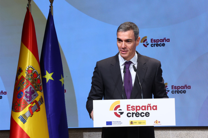 El presidente del Gobierno, Pedro S&aacute;nchez